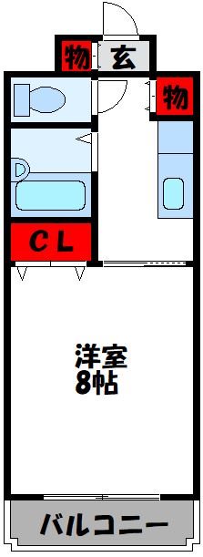 エクスィステンツの間取り