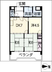 スカイメゾンの間取り