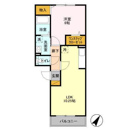 コンフォート町田の間取り