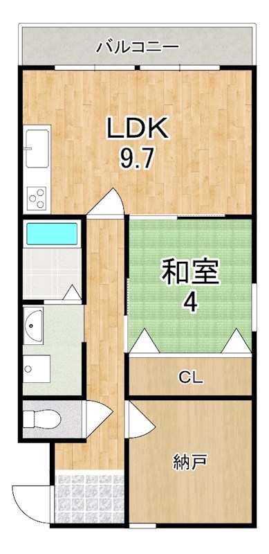 カーサ神宮前の間取り