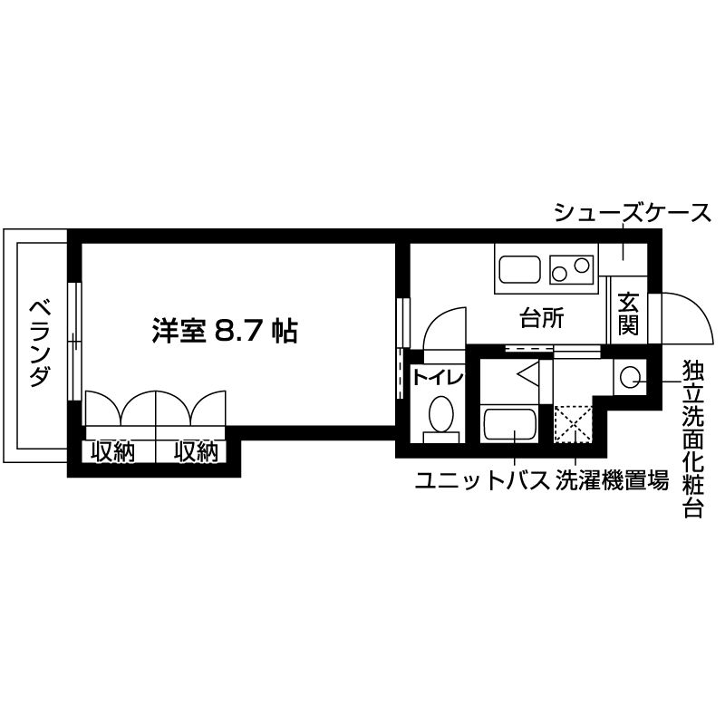 サンシャイン本山の間取り