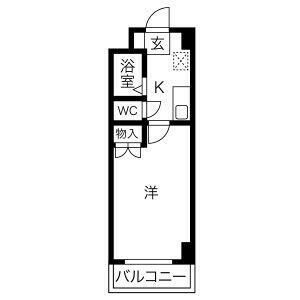 丹羽郡大口町下小口のマンションの間取り