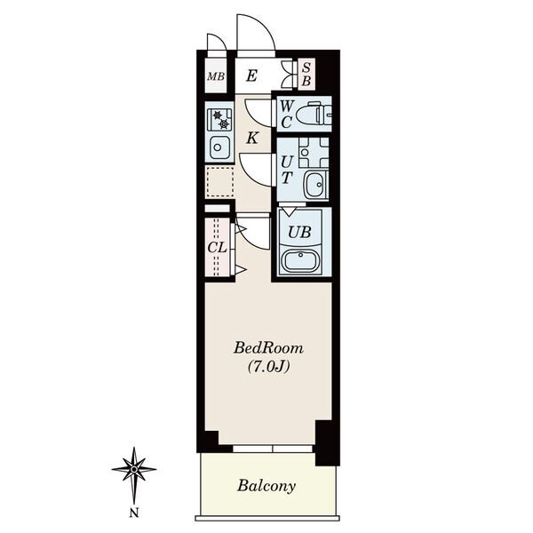 Ｓ－ＲＥＳＩＤＥＮＣＥ名駅ＮｏｒｔｈIIの間取り