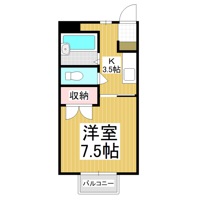 コーポフローレンスの間取り