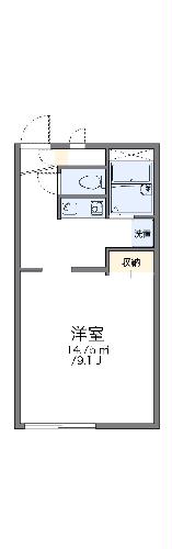 レオパレスフォレストの間取り