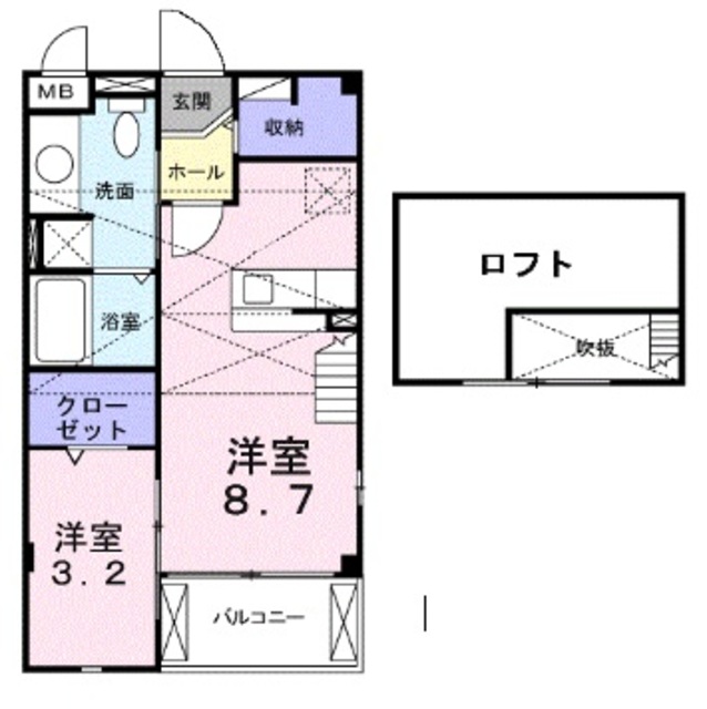 ヴィオラ和泉中央の間取り