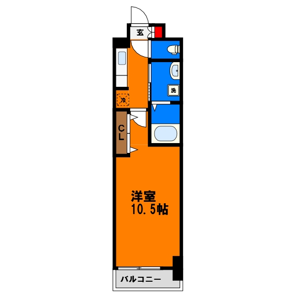 スアヴィス千葉の間取り