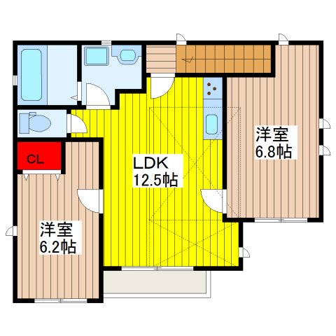 リポーゾ　フォルテッザの間取り