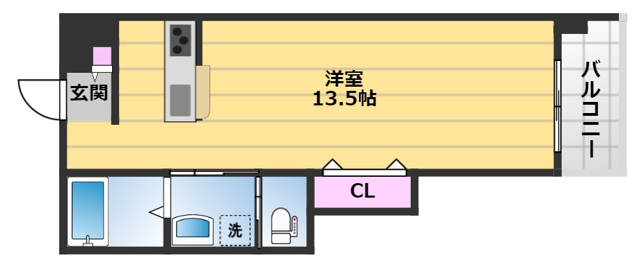 TKアンバーコート大町の間取り