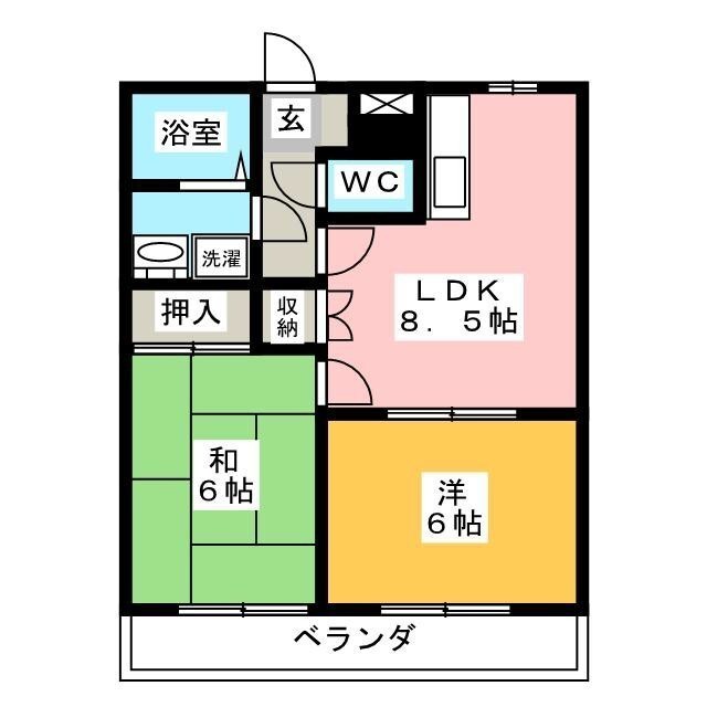 エバーウィンの間取り