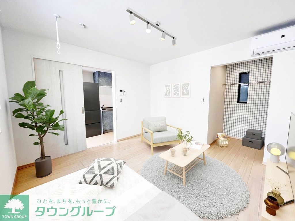 居室・リビング　家具家電はイメージです。