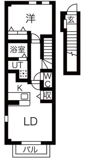 エクセル田中IIの間取り