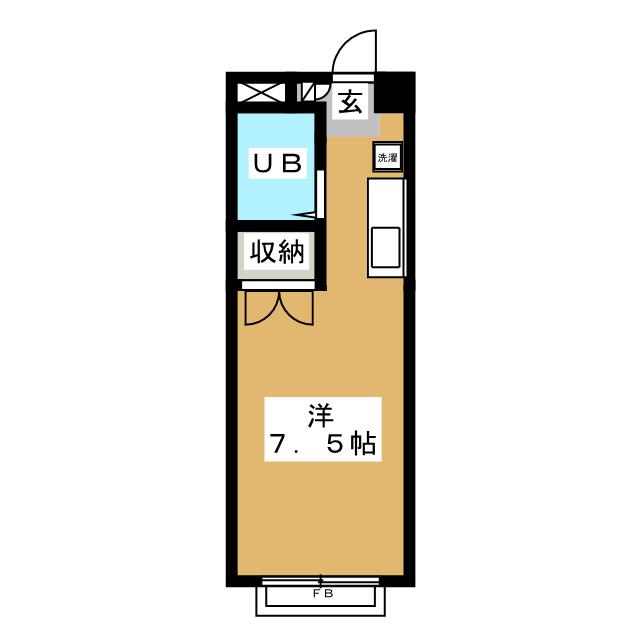 エステートピア高野の間取り