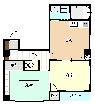 エムズ河原町の間取り