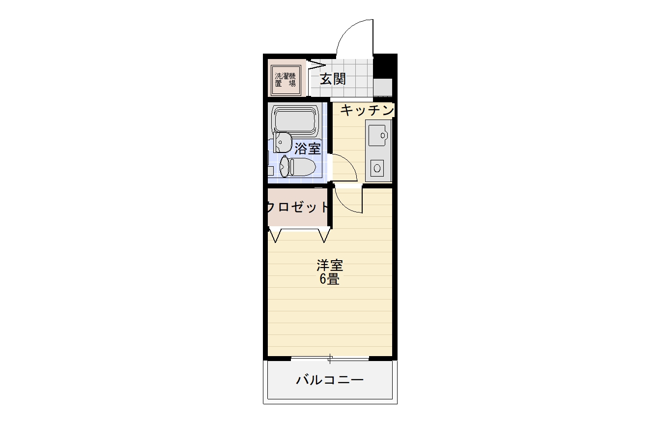 メゾンドヴェルティの間取り