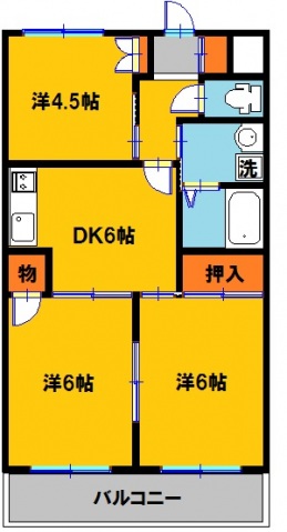 STハイツの間取り