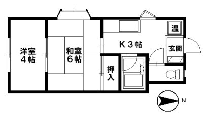 ロイヤルハイツ野々市の間取り