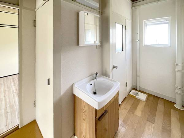 洗面設備　ビレッジハウスの同一物件・同一タイプの間取りの写真です