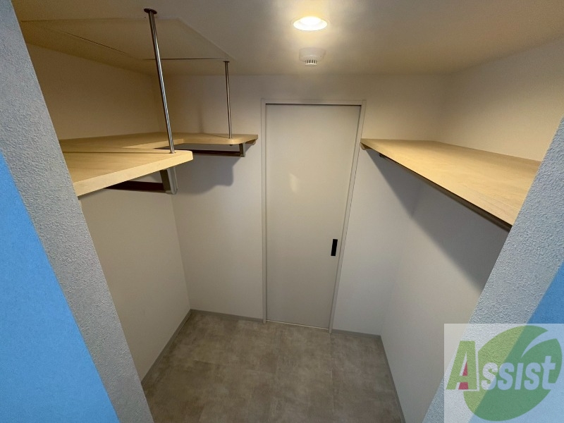 収納　収納もバッチリあるのでお部屋が片付きますよ！