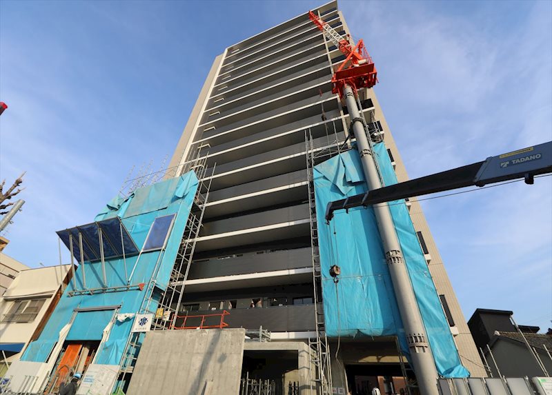 建物外観　外観　オートロック防犯カメラTVモニターホン宅配BOX完備