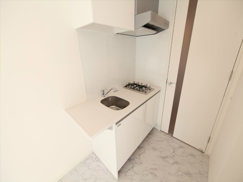 キッチン　システムキッチン（ガス2口コンロ付）