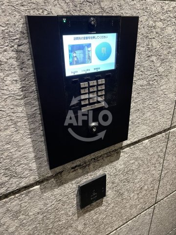 セキュリティ　プレミストタワー靭本町　オートロック