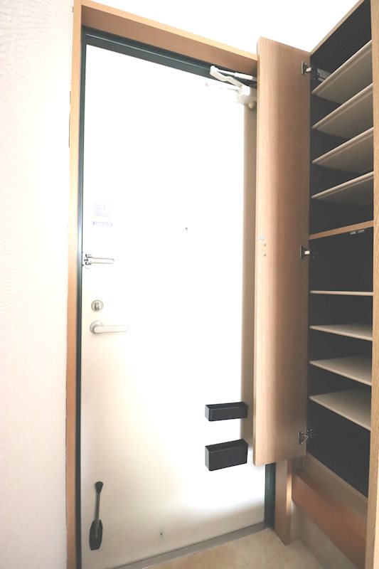 玄関　大容量のシューズボックス