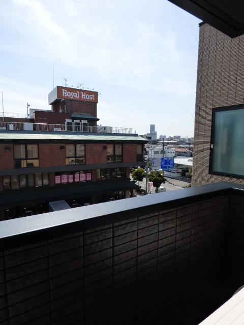 バルコニー　日当たり良好です