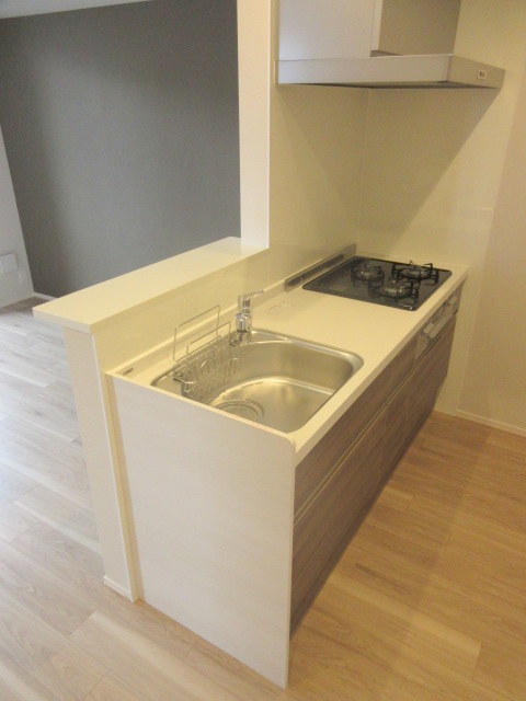 キッチン　★ガス３口グリル付システムキッチン★