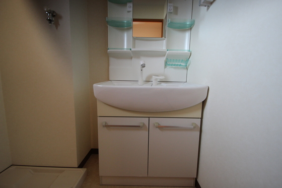 洗面設備　※別号室の写真です