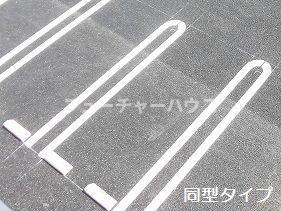 駐車場　駐車場に車を止められます