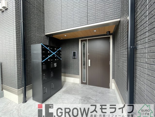 エントランス　毎日通るエントランスはこのようになっています