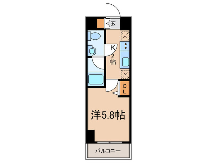 CREVISTA品川西大井IIの間取り写真