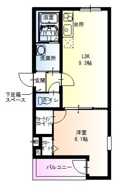 フジパレス堺梅北II番館の間取り写真