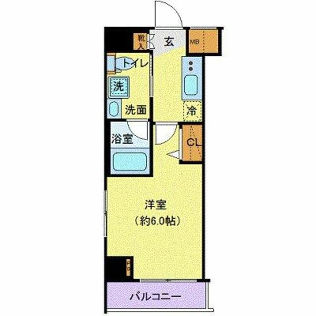 ＪＲ京浜東北線 西川口駅 徒歩3分 11階建 築14年の間取り写真