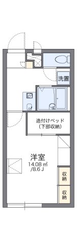 レオパレスキララの間取り写真