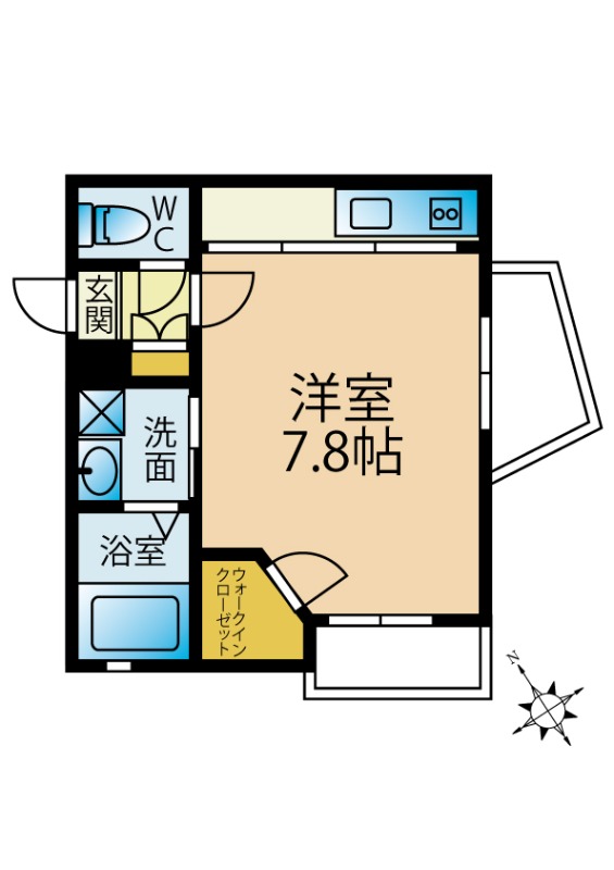 ミオカーメラ夏見の間取り写真
