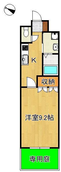 ローズガーデンの間取り写真
