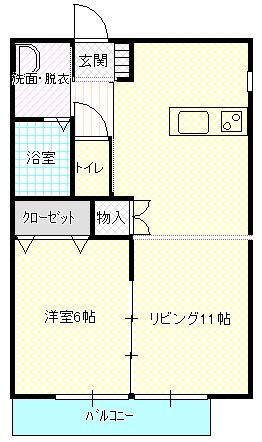 パークアベニューの間取り