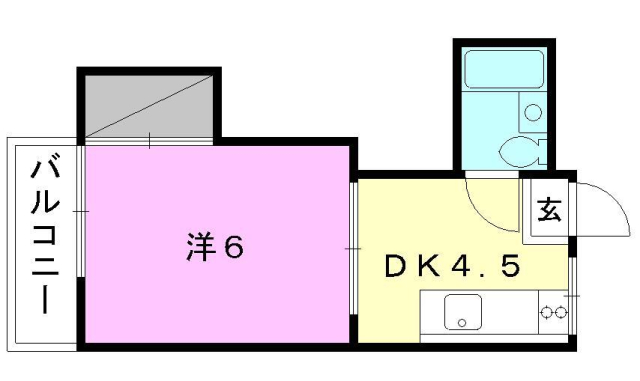 北星ハイツの間取り