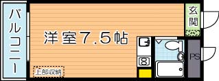 シティハイツVIPの間取り