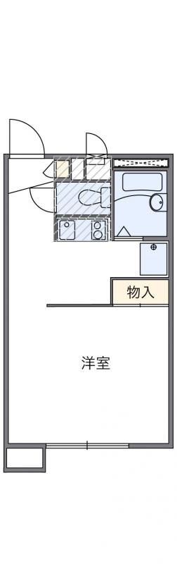 レオパレスプレミールレジデンスＭの間取り