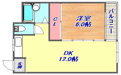 メゾン甲南の間取り