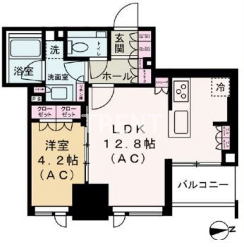 クラッシィハウス大手町ザスイートの間取り