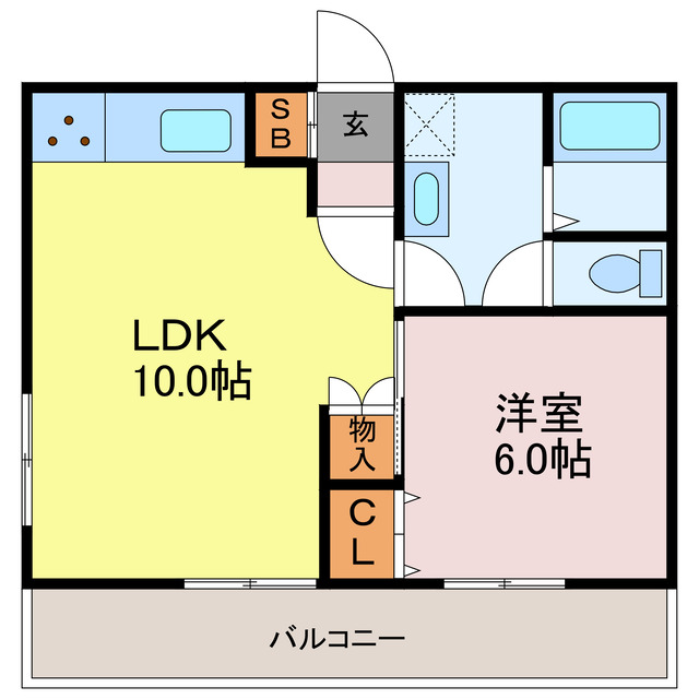 Crest SAKURAの間取り