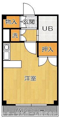 豊橋市西小池町のマンションの間取り