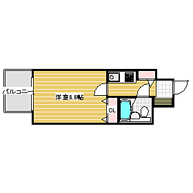 ロマネスク松原の間取り