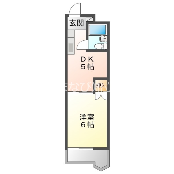 ビラ三秀中山の間取り