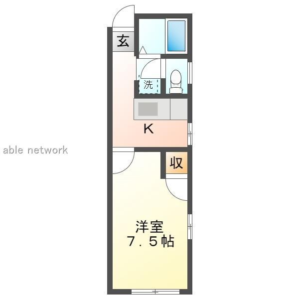 ブラン柏の間取り