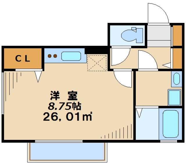 メゾンデュプレの間取り